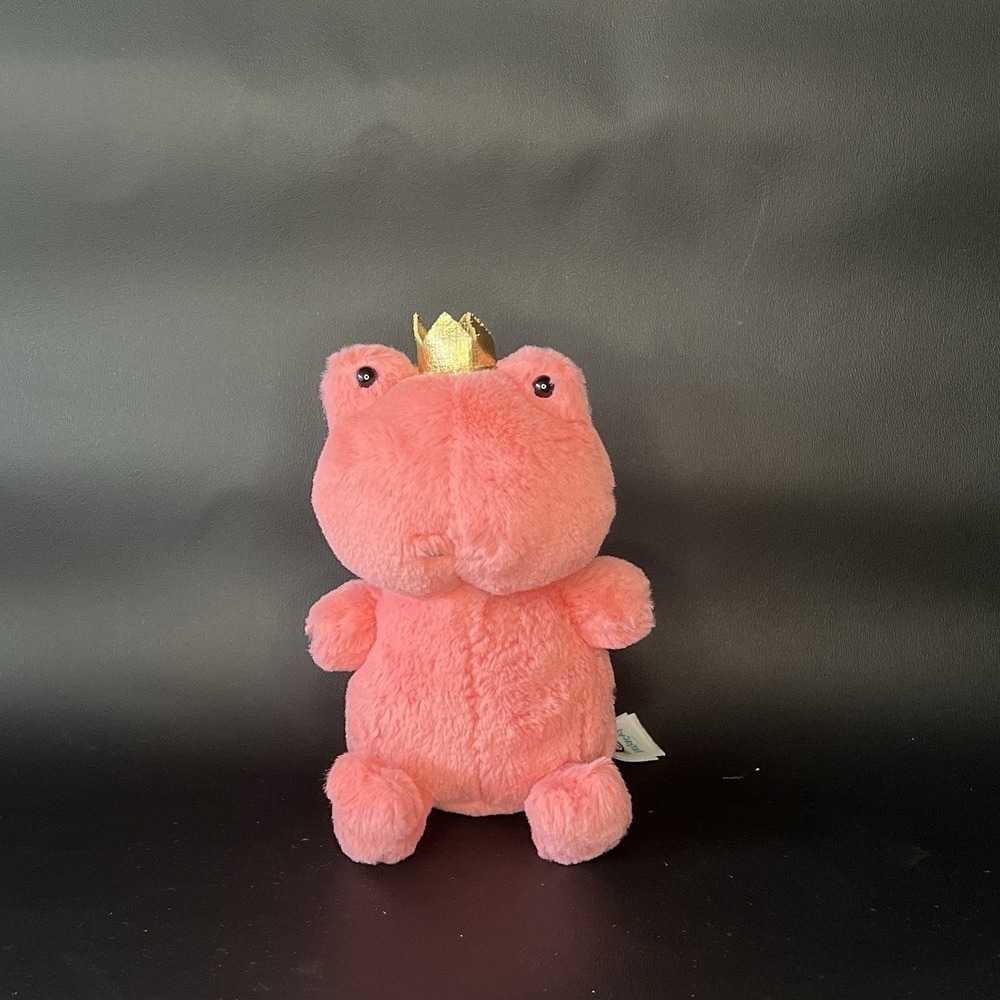 Jellycat Pink CROWNING CROAKER Small Soft Plush Toy - Picture 9 of 10